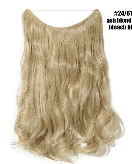 Glamorous Transformation: Discover the Magic of Invisible Wire Hair Extensions