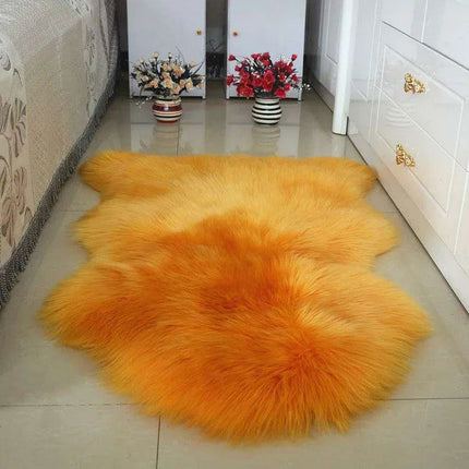 Luxurious 100% Genuine Sheepskin Area Rug for a Cozy and Elegant Home