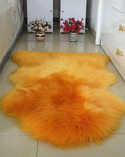 Luxurious 100% Genuine Sheepskin Area Rug for a Cozy and Elegant Home