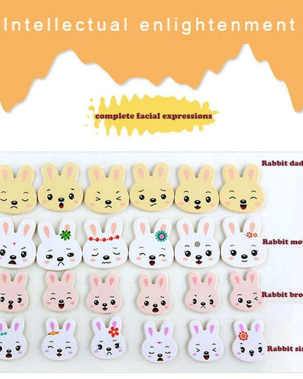 Charming Bear Adventure Dress-Up Wooden Puzzle Set