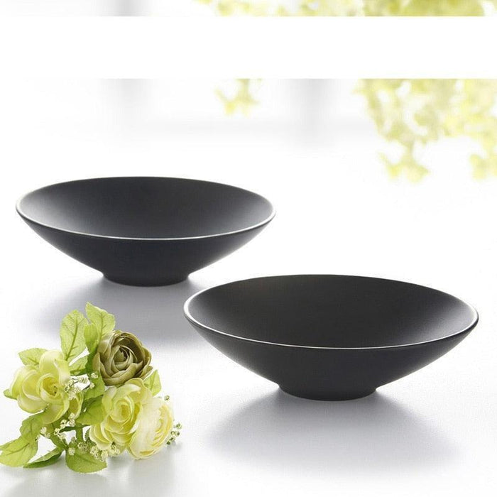 Stylish Melamine Ramen and Salad Bowl Set for Elevated Dining Experiences