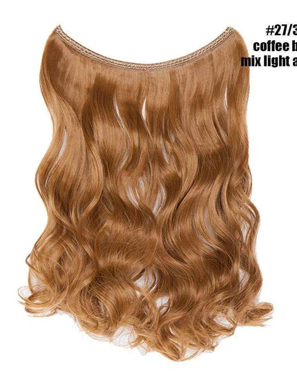 Glamorous Transformation: Discover the Magic of Invisible Wire Hair Extensions