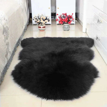Luxurious 100% Genuine Sheepskin Area Rug for a Cozy and Elegant Home