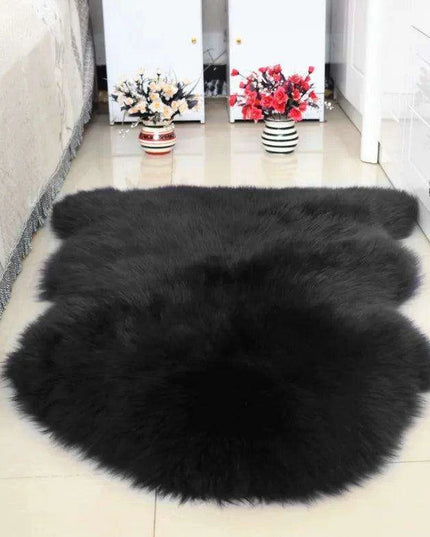 Luxurious 100% Genuine Sheepskin Area Rug for a Cozy and Elegant Home