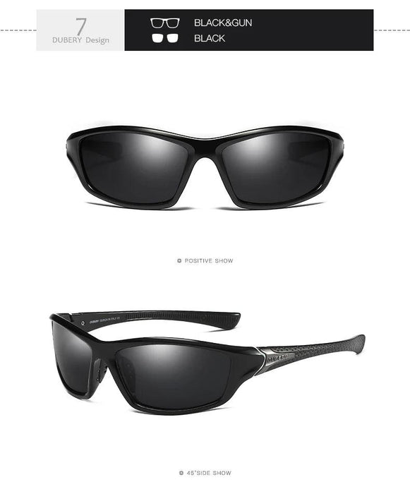 Classic Men's Polarized Sunglasses with UV Protection - Timeless Style and Ultimate Eye Shield