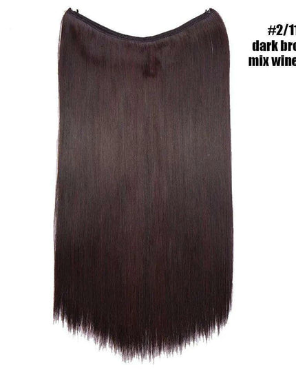 Glamorous Transformation: Discover the Magic of Invisible Wire Hair Extensions