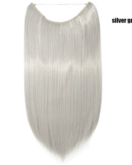 Glamorous Transformation: Discover the Magic of Invisible Wire Hair Extensions