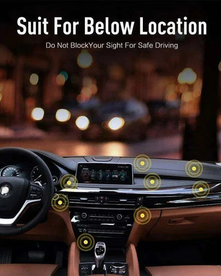 Gravity-Driven Hands-Free Car Phone Holder: Your Essential Roadside Companion