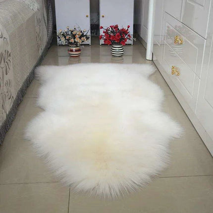 Luxurious 100% Genuine Sheepskin Area Rug for a Cozy and Elegant Home