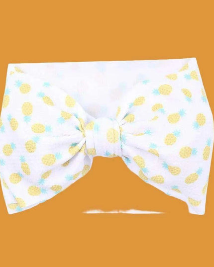 YANJIE 2023 Customizable Large Hair Bow Headband Set for Kids