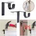 Easy Install Curtain Rod Holders - Set of 2 by Kwik Hang