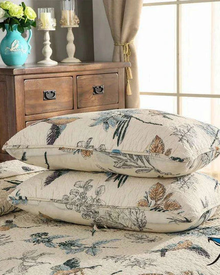 100% Cotton Queen Quilted Bedspread Set