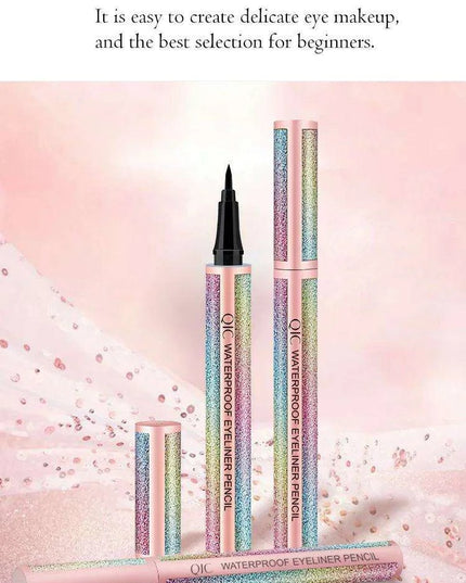 Sleek Noir Waterproof Eyeliner - Effortless Sophistication for All-Day Glamour