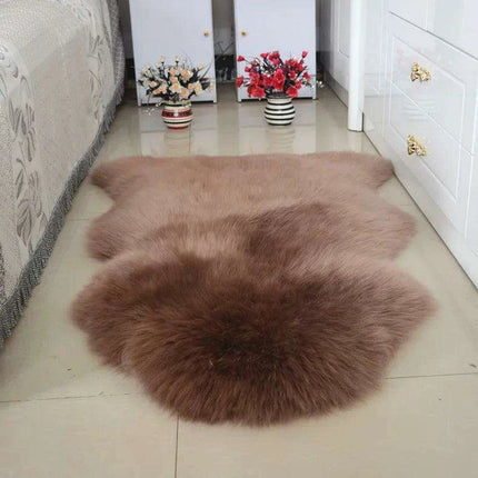 Luxurious 100% Genuine Sheepskin Area Rug for a Cozy and Elegant Home
