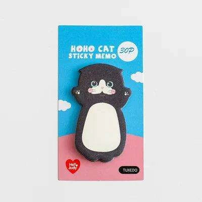 Cute Cat-Themed Sticky Memo Pad