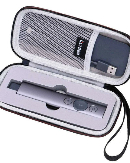 Logitech Spotlight Remote Protection Case - Elegant Black EVA Hard Shell for Secure Storage