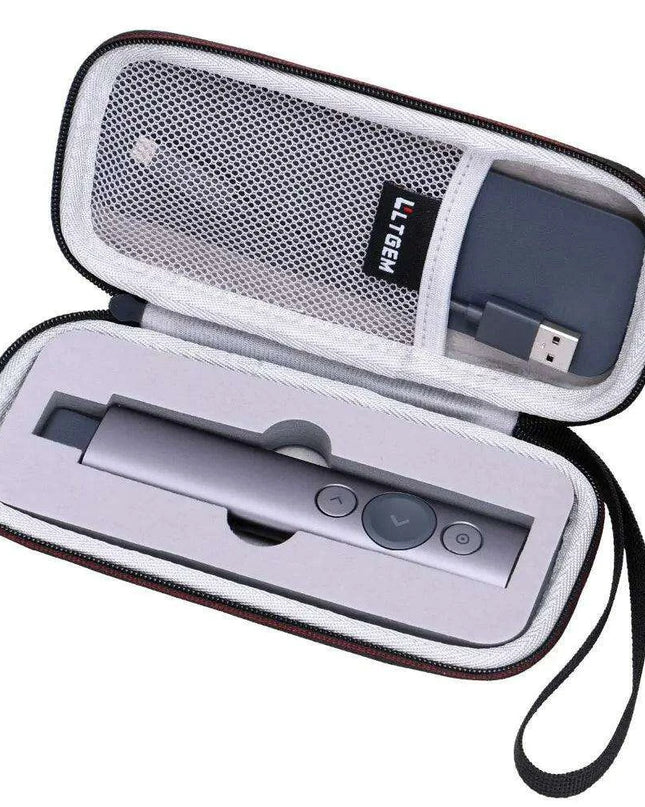 Logitech Spotlight Remote Protection Case - Elegant Black EVA Hard Shell for Secure Storage