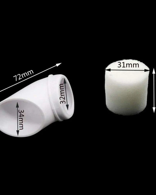 Organic Hydroponic Vegetable Cultivation Kit - 50 Pack with Mesh Pots & Included Drill Bit