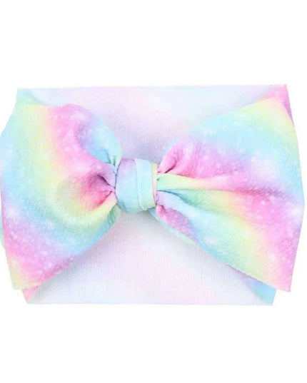 YANJIE 2023 Customizable Large Hair Bow Headband Set for Kids