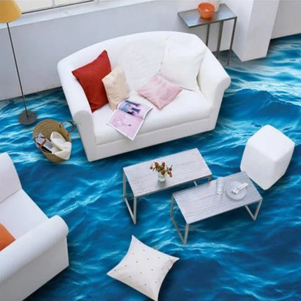 3D Ocean Waves PVC Floor & Wall Mural