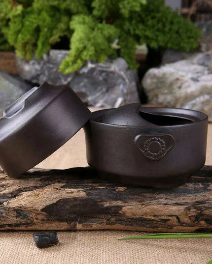 Travel-Ready Purple Clay Kung Fu Tea Set with Teapot and Cup for Brewing Anywhere