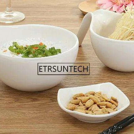 30-Piece Elegant Melamine Ramen Bowls Set with Comfortable Handles for Soup and Rice