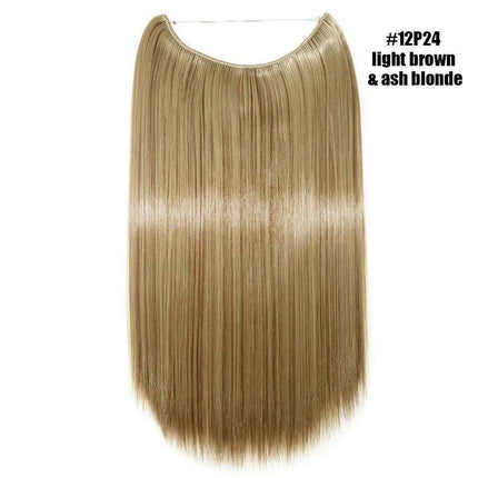 Glamorous Transformation: Discover the Magic of Invisible Wire Hair Extensions