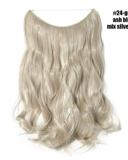 Glamorous Transformation: Discover the Magic of Invisible Wire Hair Extensions