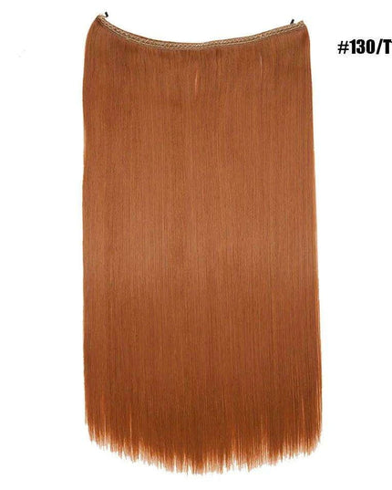 Glamorous Transformation: Discover the Magic of Invisible Wire Hair Extensions