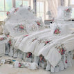 WHITE / Queen 1.8m Bed 6pcs