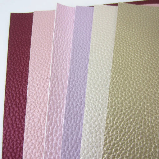Chic Lychee Litchi Vegan Leather for Stylish Handbags and Artistic Crafts