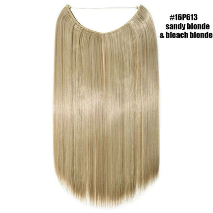 Glamorous Transformation: Discover the Magic of Invisible Wire Hair Extensions