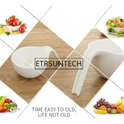 30-Piece Elegant Melamine Ramen Bowls Set with Comfortable Handles for Soup and Rice