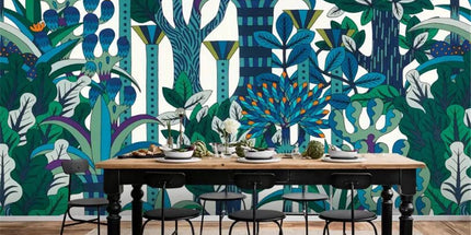 Très Elite 3D Nostalgic Rainforest Plants Wallpaper - Vibrant & Durabl tres-elite-3d-nostalgic-rainforest-plants-wallpaper-vibrant-durabl Tools & Home Improvement›Painting Supplies, Tools & Wall Treatments›Wall Stickers & Murals›Wallpapers