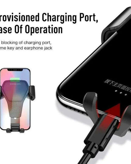 Gravity-Driven Hands-Free Car Phone Holder: Your Essential Roadside Companion