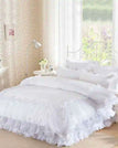 A / Full 1.5M Bed 4pcs / Bed Skirt Style