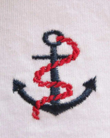 Charming Nautical-Themed Baby Jumpsuit for Infants and Toddlers - Stylish One-Piece Romper for Boys and Girls