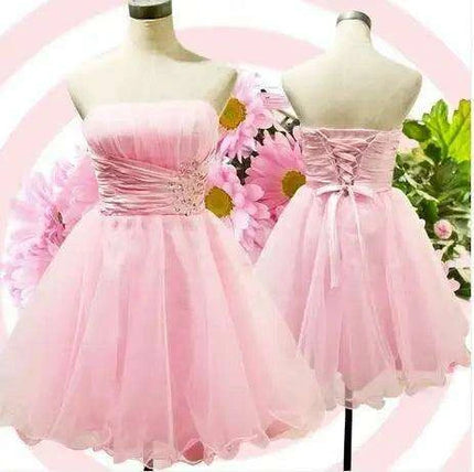 Chic Open Back White Chiffon Cocktail Dress - Affordable Prom Gown for Unforgettable Nights