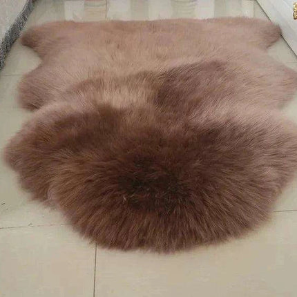 Luxurious 100% Genuine Sheepskin Area Rug for a Cozy and Elegant Home