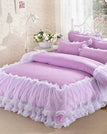 E / Full 1.5M Bed 4pcs / Bed Skirt Style