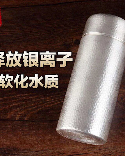 Elegant Handcrafted Sterling Silver Insulation Cup