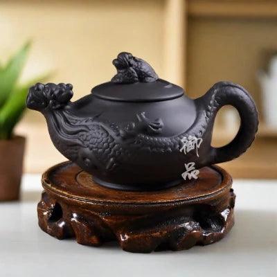 Handcrafted Purple Clay Yi Xing Tea Pot Set - Authentic Ore Material - 24 Styles Available