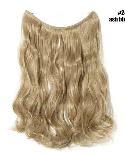 Glamorous Transformation: Discover the Magic of Invisible Wire Hair Extensions