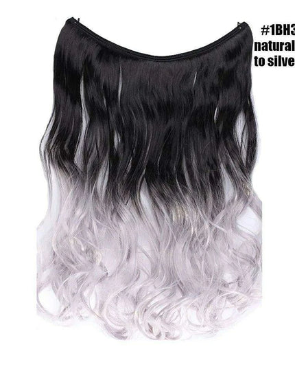 Glamorous Transformation: Discover the Magic of Invisible Wire Hair Extensions