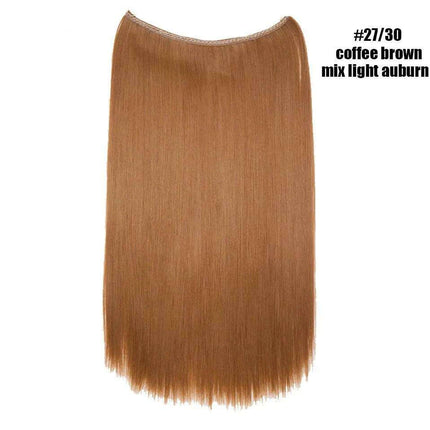 Glamorous Transformation: Discover the Magic of Invisible Wire Hair Extensions