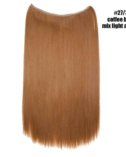 Glamorous Transformation: Discover the Magic of Invisible Wire Hair Extensions