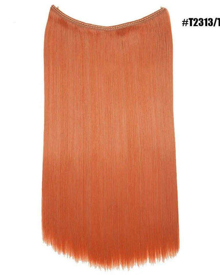 Glamorous Transformation: Discover the Magic of Invisible Wire Hair Extensions