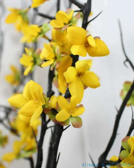 Stunning 90 cm Faux Winter Jasmine Branch for Elegant Home Decor