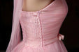 One-Shoulder Mesh Cocktail Dress for Bridesmaids and Special Occasions