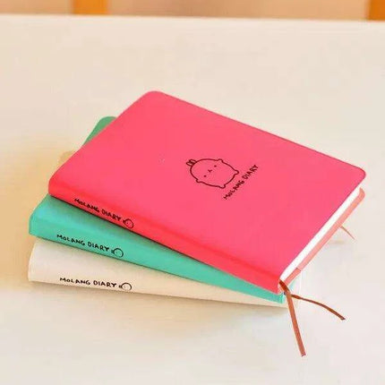 Charming Rabbit Faux Leather Notebook - A Creative Writing Delight